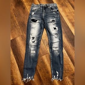 Women’s Kancan Ankle Skinny Jeans Size 27